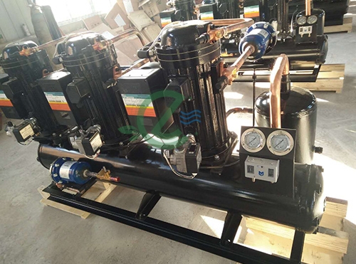 三并联半封闭涡旋制冷机组